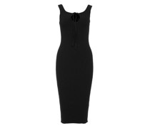 Midi-Kleid gerippt