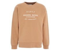 Sweater mit Logostickerei
