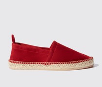 Lola Red Suede