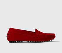 Ashley Red Suede