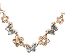 Halskette mit Schmetterlingen - Gold