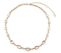 Halskette mit Kristallen - Gold