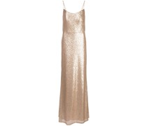 Kleid mit Pailletten - Gold