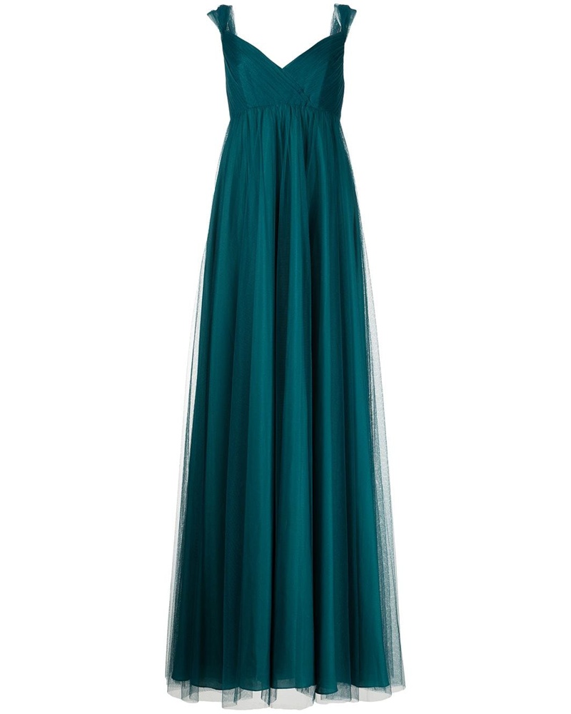 Marchesa Damen Isernia Brautjungfernkleid mit Cold-Shoulder Grün Marchesa Damen Isernia Brautjungfernkleid mit Cold-Shoulder Grün