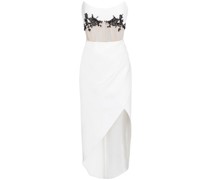 Asymmetrisches Kleid - Weiß