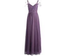 Bodenlanges Abendkleid - Violett