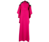 Abendkleid mit Perlen - Rosa
