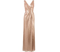 Atrani Brautjungfernkleid mit Raffung - Nude