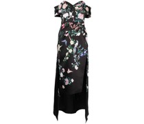 Paradise Kleid mit Print - Schwarz