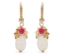 Ohrringe mit Perle - Gold