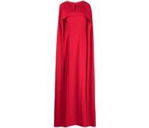 Drapiertes Abendkleid - Rot
