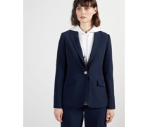 Schmal Geschnittene Jacke in Marine, Rrae