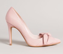 Pumps aus Moire-Satin in Altrosa, Hyana