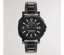 Armbanduhr in Schwarz, Earrly
