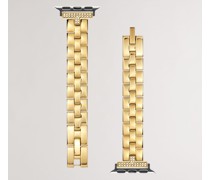 Apple Watch Armband aus Metall in Gold, Jayina