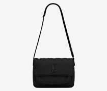 Niki Messenger Bag aus Econyl Schwarz