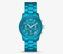 Blaue Armbanduhr Runway In Limitierter Auflage
