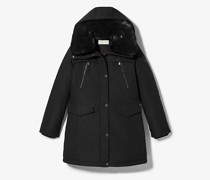 Parka mit Kunstpelzbesatz