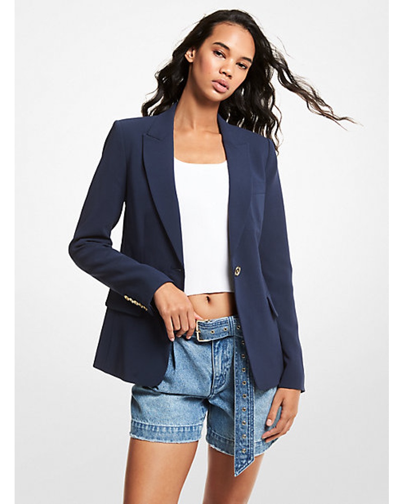Michael Kors Damen Blazer aus Krepp