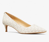 Pumps Alina Flex mit Logo und Kitten-Heel-Absatz