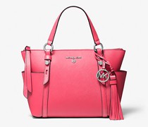 Shopper Sullivan Small aus Saffianleder