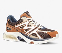 Sneaker Kit Extreme aus Mesh und Wildlederimitat