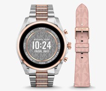 Zweifarbige Smartwatch Gen 6 Bradshaw mit Pavé und Logo-Armband Im Set