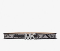 Gürtel aus Jacquard mit Empire-Logomuster