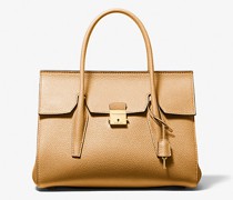 Henkeltasche Campbell Medium aus Gekrispeltem Leder