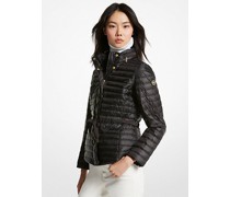 Komprimierbare Daunenjacke mit Steppmuster