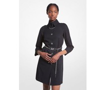 Trenchcoat aus Baumwolle mit Gürtel