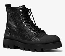Stiefel Colin aus Gekrispeltem Leder