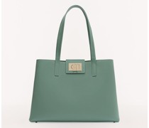 Fura 1927 Tote-bag Minera Green Grün Strukturiertes eder Damen