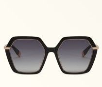 Sunglasses Sfu691 Sonnenbrille Nero Metall + Metall Damen Sonnenbrille