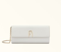 Flow Mini-tasche Marshmallow Claris Lux-kalbsleder Mit Intarsie Damen Mini-Umhängetasche