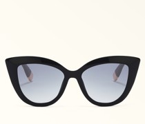 Sunglasses Sonnenbrille Nero Acetatbasiertes E-nylon + Nylon Damen Sonnenbrille