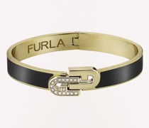 Arch Double Armreif Nero Metall Damen