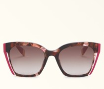 Sunglasses Sonnenbrille Pink Havana Acetat Damen Sonnenbrille