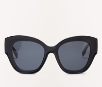 Sunglasses Sfu596 Sonnenbrille Nero Acetat Damen Sonnenbrille