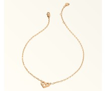 Love Halskette Color Oro Metall Damen Halskette