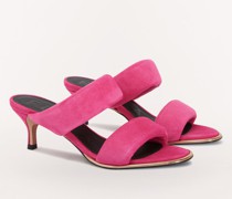 Vega Sandalen Hot Pink Rosa Wildleder Damen Sandale