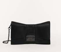 Metropoli Remix chultertache Nero chwarz Kalbglattleder Damen