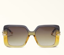 Sunglasses Sonnenbrille Honey Acetat + Metall + Nylon Damen Sonnenbrille