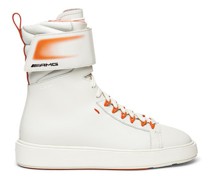 Santoni for AMG - Weiss Sneakers für Damen aus Leder
