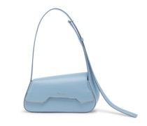 Azurblaue Tasche ThePluto aus Leder