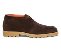 Braune Desert Boots für Herren aus Wildleder