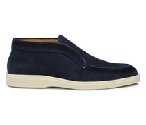 Blaue Desert Boots für Herren aus Wildleder