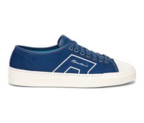 Blaue Sneakers für Herren aus Wildleder