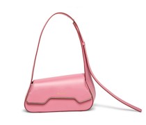 Rosafarbene Tasche „ThePluto“ aus Leder