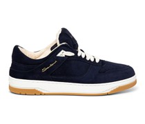 Blaue Sneak-Air-Sneakers für Herren aus Wildleder